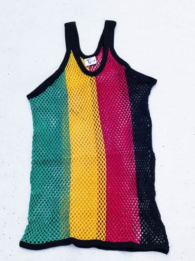 Net hemd Rasta maat XL
