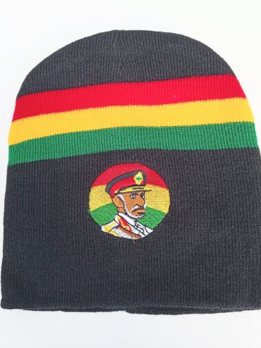 Muts met afbeelding Selassie